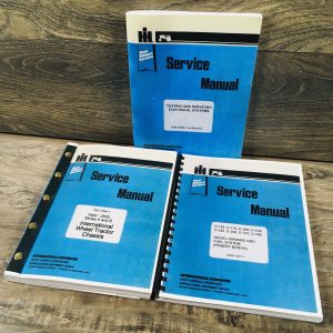 International 2400A 2400B 2500A 2500B Diesel Wheel Tractor Service Manual Repair
