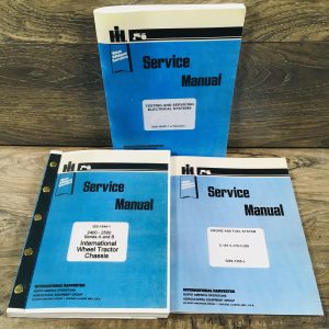International 2400A 2400B 2500A 2500B Gas Tractor Service Manual Repair Shop