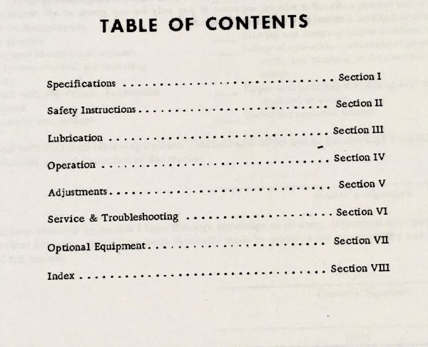 Oliver 1755 Tractor Owners Operators Manual Book Maintenance Adjustments More - Image 2