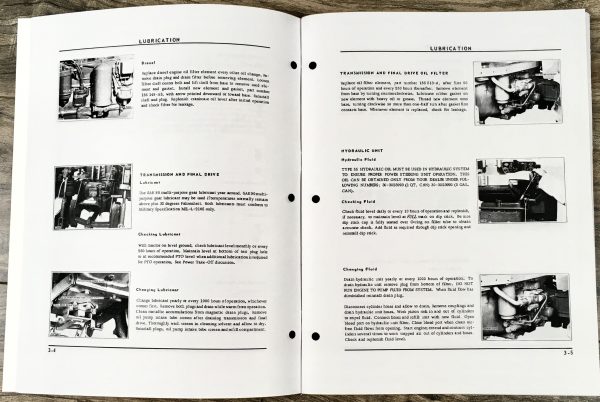Oliver 1755 Tractor Owners Operators Manual Book Maintenance Adjustments More - Image 6