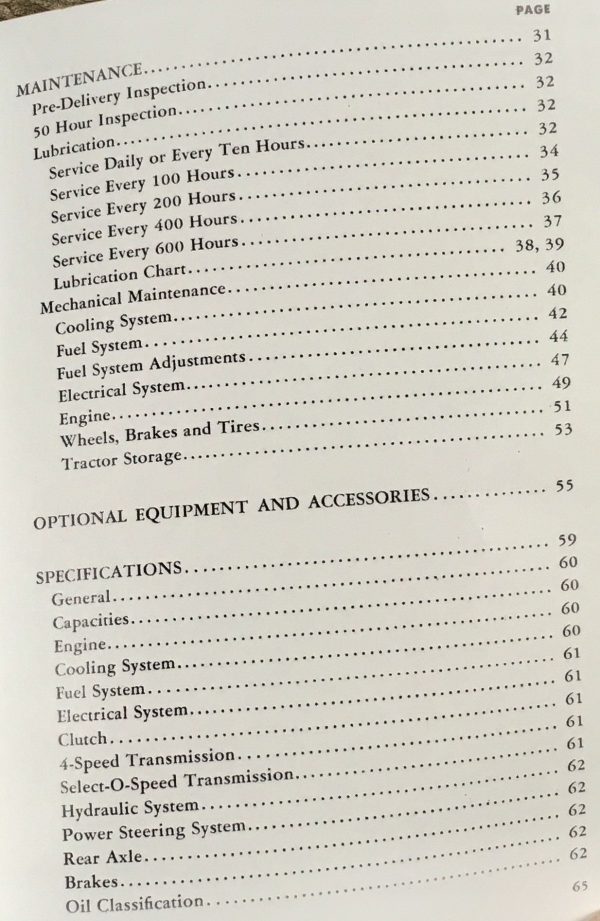 Ford 1801-D 1811-D 1821-D 1841-D Diesel Industrial Tractor Operators Manual - Image 2