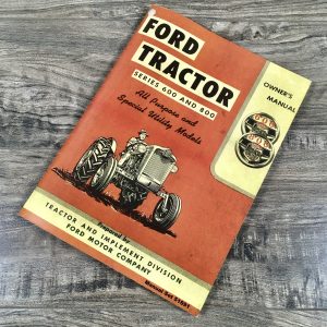 Ford 640 650 660 820 850 860 Tractor Owners Operators Manual Maintenance New