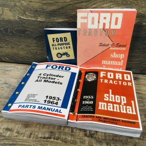 1962-65 Ford 2000 4000 Series Tractor Service Repair Operators Parts Manuals Gas