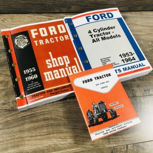 Lot Ford 601 801 Series Tractor Owner Operator Parts Service Repair Shop Manuals