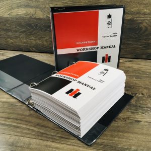 International 3514 Tractor Loader Service Manual Repair Shop Book Overhaul IH