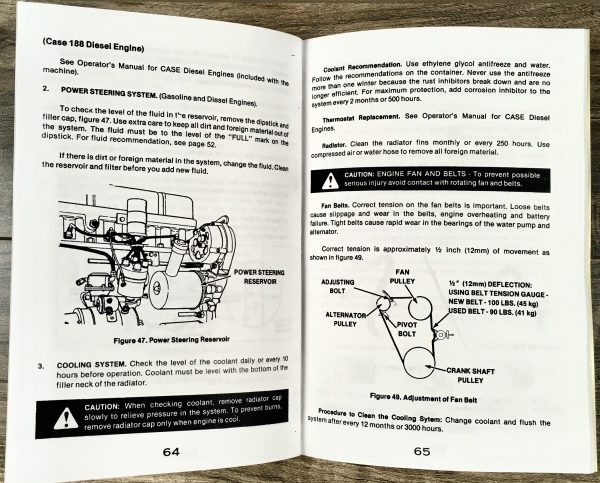 Drott 3330 Series Carrydeck Crane Operators Owners Manual J I Case Maintenance - Image 4