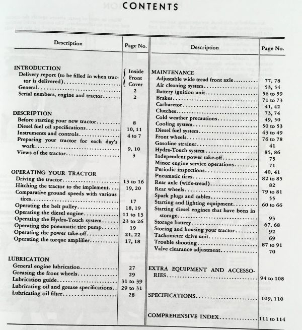 Farmall 450 Diesel Tractors Operators Owners Manual International Ih Fuel Pump - Image 5