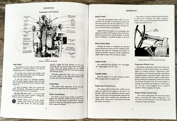 Farmall 450 Diesel Tractors Operators Owners Manual International Ih Fuel Pump - Image 6
