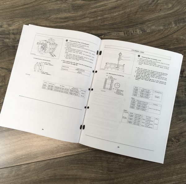 Kubota L2250D L2250Dt L2250Dt-Gst Tractor D1302 D1402 Engine Service Shop Manual - Image 3