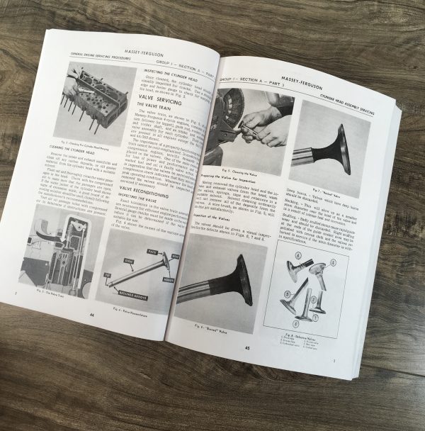 Massey Ferguson Mf 165 Tractor Service Manual Technical Repair Shop Workshop - Image 3