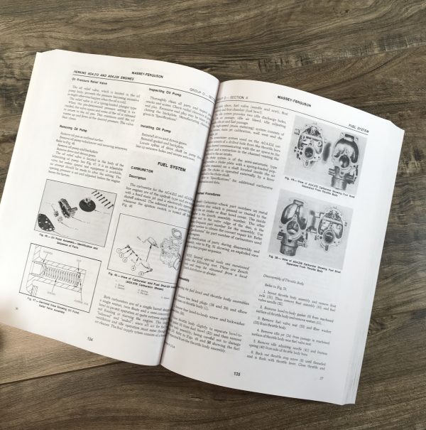 Massey Ferguson Mf 165 Tractor Service Manual Technical Repair Shop Workshop - Image 5