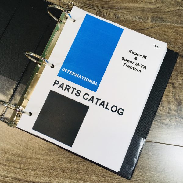 International Farmall Super M Tractor Service Repair Parts Operators Manual Set - Image 8