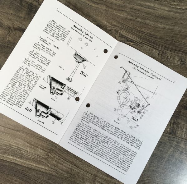 International Farmall Super M Tractor Service Repair Parts Operators Manual Set - Image 19