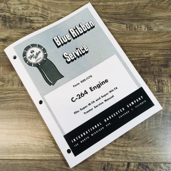 International Farmall Super M Tractor Service Repair Parts Operators Manual Set - Image 23