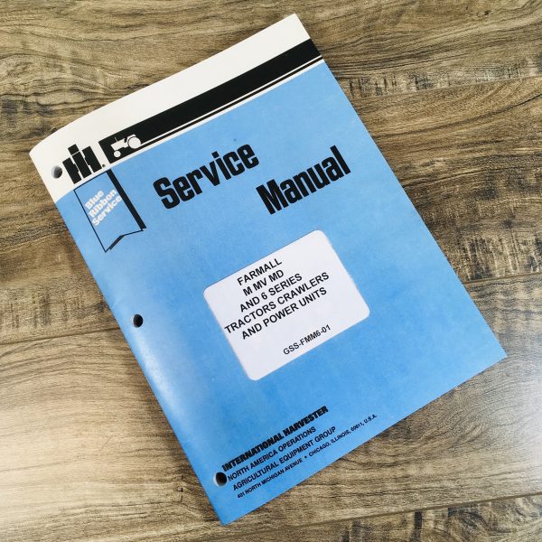 International Farmall Super M Tractor Service Repair Parts Operators Manual Set - Image 31