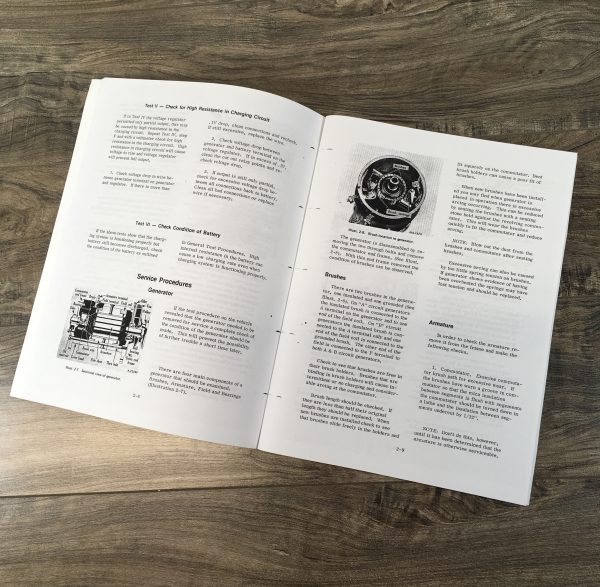 International 2400A 2400B 2500A 2500B Gas Tractor Service Manual Repair Shop - Image 7