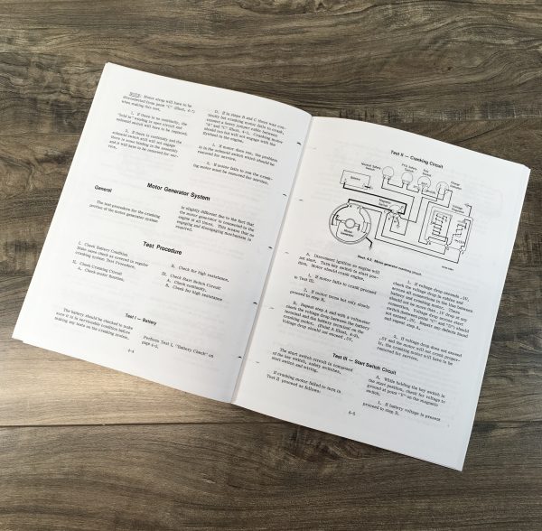 International 2400A 2400B 2500A 2500B Gas Tractor Service Manual Repair Shop - Image 13