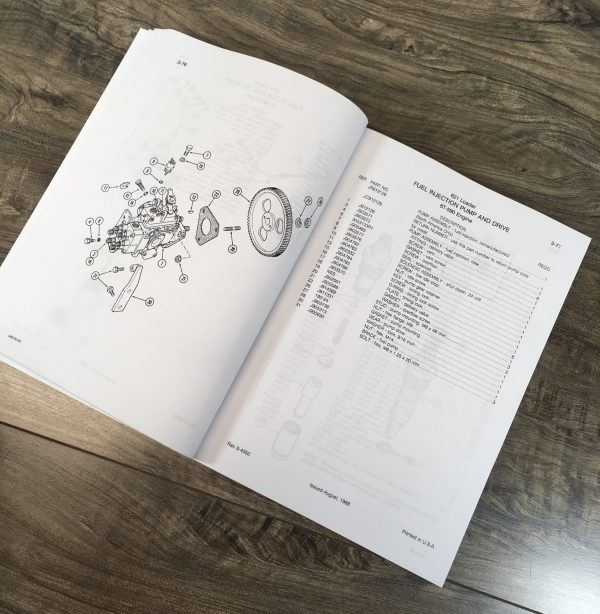 Case 621 Wheel Loader Service Manual Parts Catalog Operators Owners Repair Set - Image 22