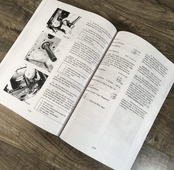 International 274 284 Tractor Service Repair Shop Manual Mower Technical - Image 3