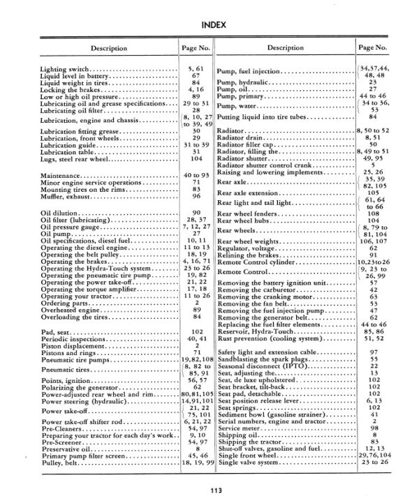 Farmall 450 Diesel Tractors Operators Owners Manual International Ih Fuel Pump - Image 2
