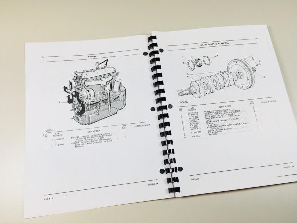 White Field-Boss 2-60 Tractor Parts Catalog Manual Assembly Exploded Views - Image 3