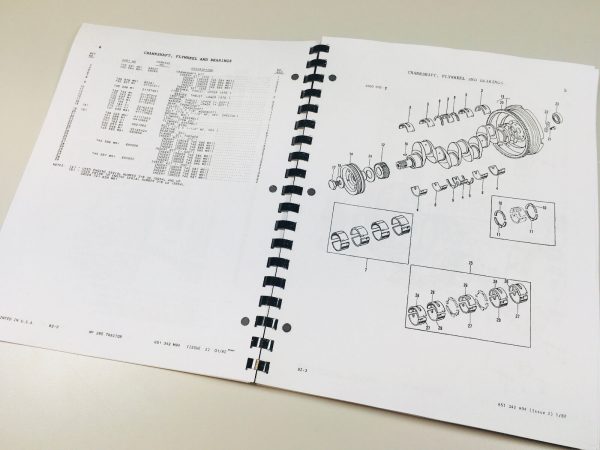 Massey Ferguson 285 Tractor Parts Catalog Manual Book Assembly Numbers - Image 5