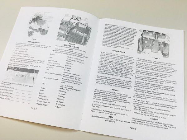 Bolens Husky 1250 Large Frame Lawn Garden Tractor Operators Manual Book 197-01 - Image 3