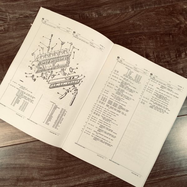 International 3600 A Gas Tractor Backhoe Parts Operators Manual Set Book C-263 - Image 9