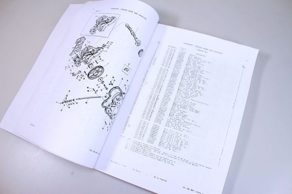 Massey Ferguson Mf 40 Tractor Parts Catalog Manual Book Exploded Views Numbers - Image 5