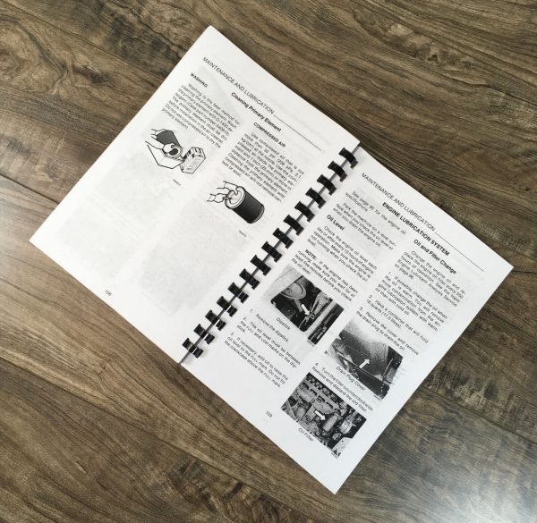 Case 850D 855D Crawler Tractor Manual Parts Catalog Operators Owners Set Book - Image 10