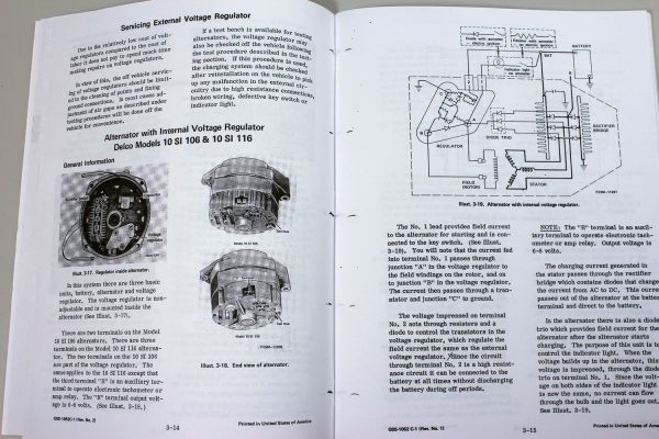 International 2400A Gas Tractor Service Parts Operators Manual Engine Chassis - Image 8