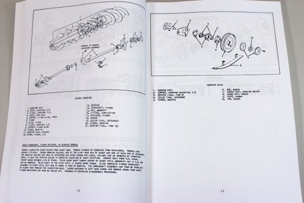 Allis Chalmers C C2 Cii Combines Diesel Service Shop Repair Manual - Image 3