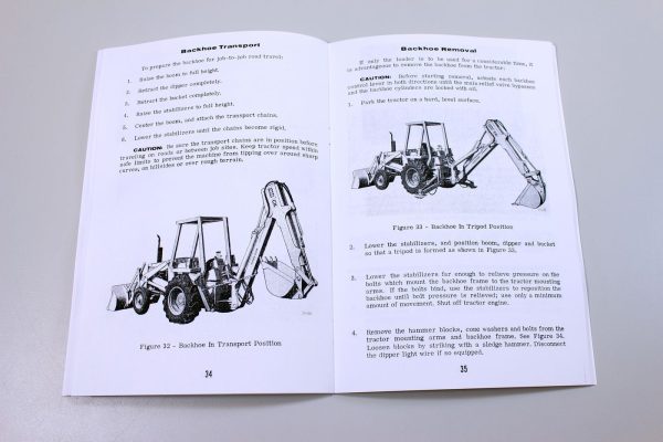 Case 480B 480Ck Series B Tractor Loader Backhoe Owners Operators Manual - Image 6