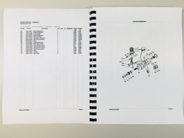 Kubota B6200Hst B7200Hst B7200Hste B7200Hstd Tractor Parts Manual Catalog - Image 3