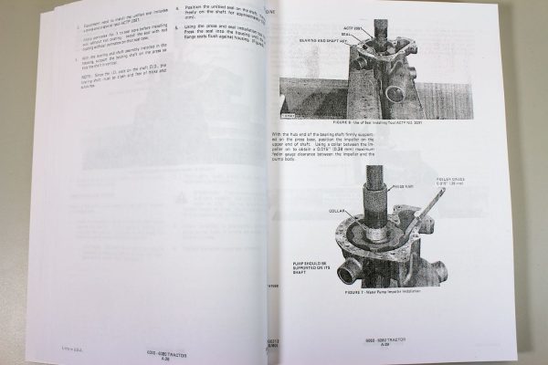 Allis Chalmers 6060 6080 Tractor Service Operator Manuals Technical Shop Repair - Image 5