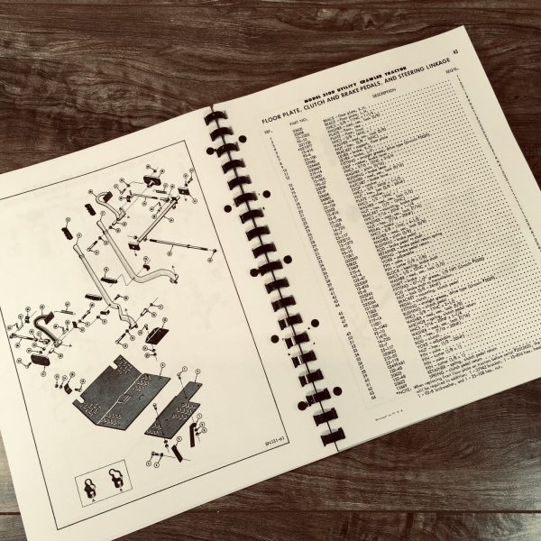 Case 310D Crawler Tractor Dozer Loader Manual Parts Catalog Operators Owners - Image 9