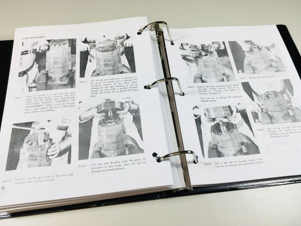 Case 980 Excavator Service Technical Manual Repair Shop Binder Crawler Track Hoe - Image 5