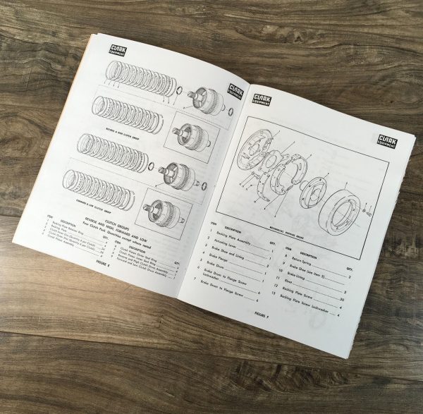 Clark HR 28000 Series R-2800 MHR-28000 Transmission Maintenance & Service Manual - Image 5