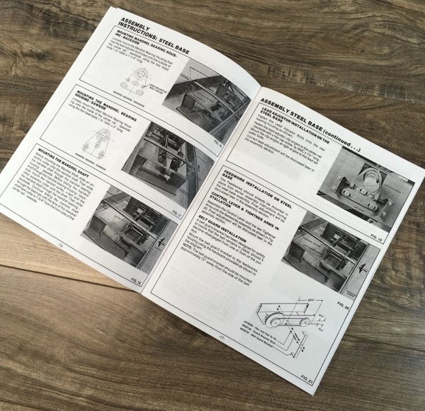 Foley Belsaw M-14 Sawmill Operators Parts Manual Owners Instruction Book Catalog - Image 4