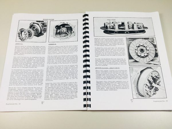 Set Allis Chalmers D-17 Series Iv Tractor Service Repair Owners Operators Manual - Image 10