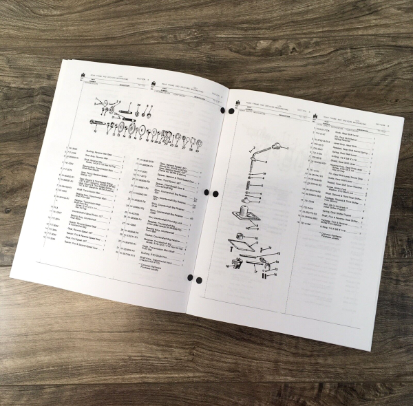 Cub Cadet 70 & 100 Lawn & Garden Tractor Parts Manual Catalog Book Assembly - Image 5