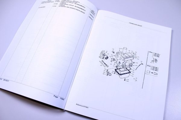 Kubota B6100E-P B6100 2Wd Gear Tractor Parts Assembly Manual Catalog - Image 2