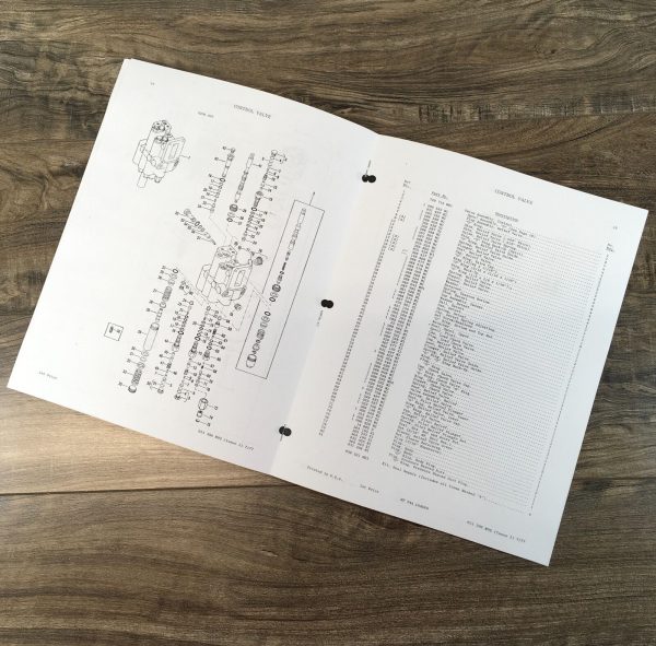 Massey Ferguson 34A Loader Parts Manual Catalog Book Assembly Schematics - Image 5