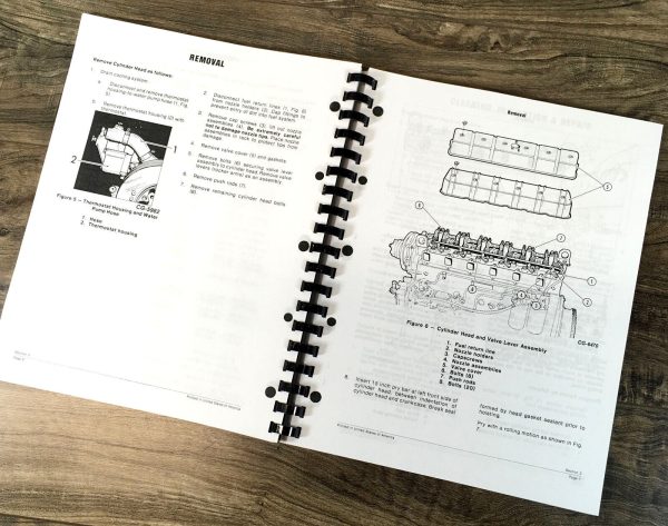 International DT-466B Diesel Engine for 3588 3788 Tractor Service Manual Repair - Image 5