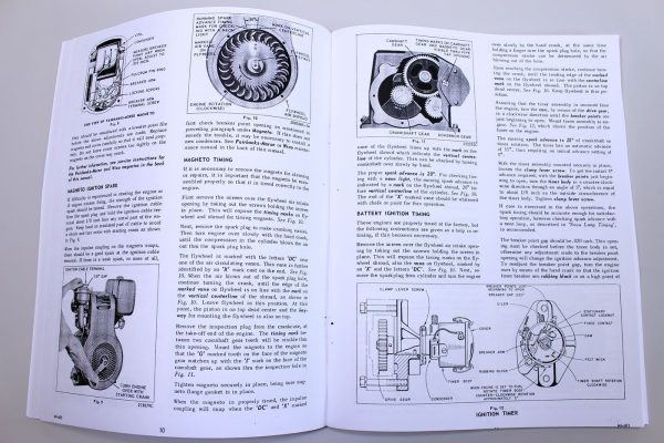 Wisconsin Agn Engine Service Repair Instruction Operators Parts Manual Book - Image 3