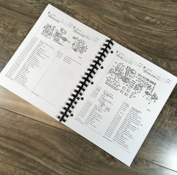 International 2400B 2405B 2410B 2412B Lo-Boy Gas Tractor Parts Manual Set C-157 - Image 8