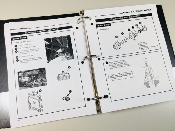 Ford 1100 Tractor Service Operators Parts Manual Supplement Set Repair Shop Book - Image 5