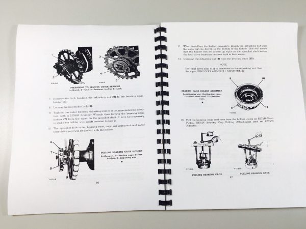 Cat Caterpillar D4 Crawler Tractor Dozer Service Repair Manual 4G 7J 2T 5T 6U 7U - Image 5