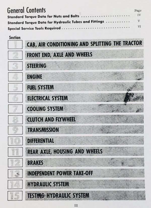 International 1468 Tractor Service Parts Manual Dv-550 Engine Chassis Overhaul - Image 2