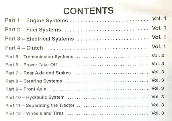 Ford 340 540 Tractor 745 Loader 765 Backhoe Service Parts Operator Manual Set - Image 3